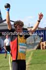 Decathlon shot putt, 2025 EAP International Combined Events, Hexham, Northumberland.  Photo: David T. Hewitson/Sports for All Pics